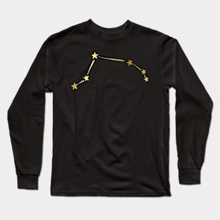 Astrology Constellation Zodiac Star Sign Aries Long Sleeve T-Shirt